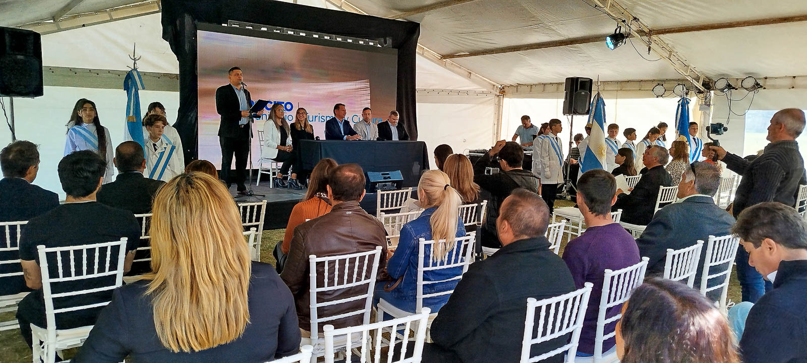 Feria del Libro de Pocito - Acto de Inauguración