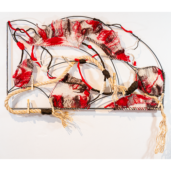 Obra de Arte Juego de vacíos y llenos de Teresita Chiconi